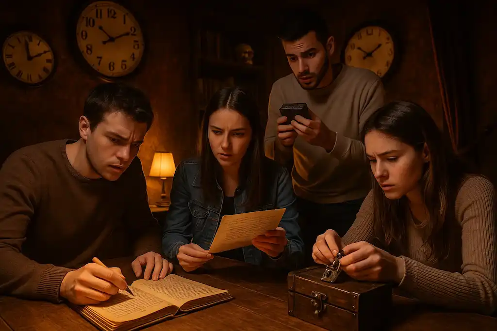Escape room con compañeros