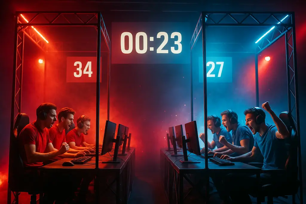 Escape room competitivo