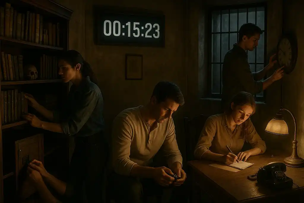 escape room con amigos