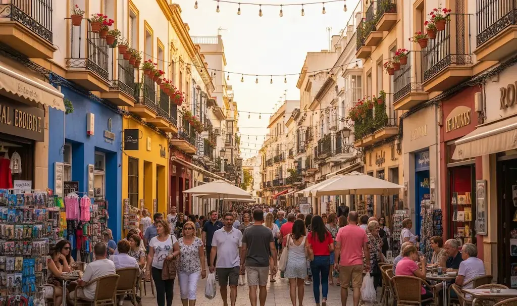 Paseo por la calle san miguel