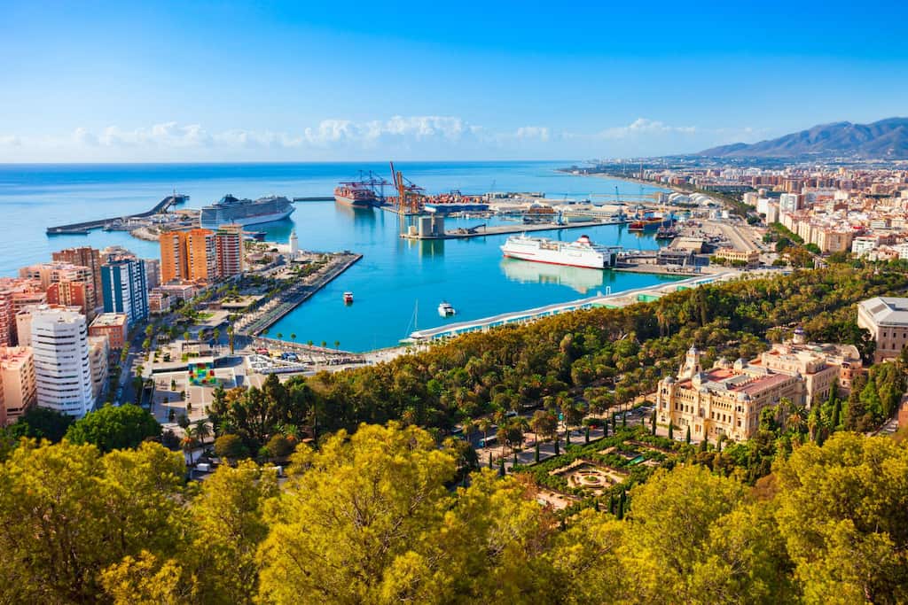 Málaga en enero
