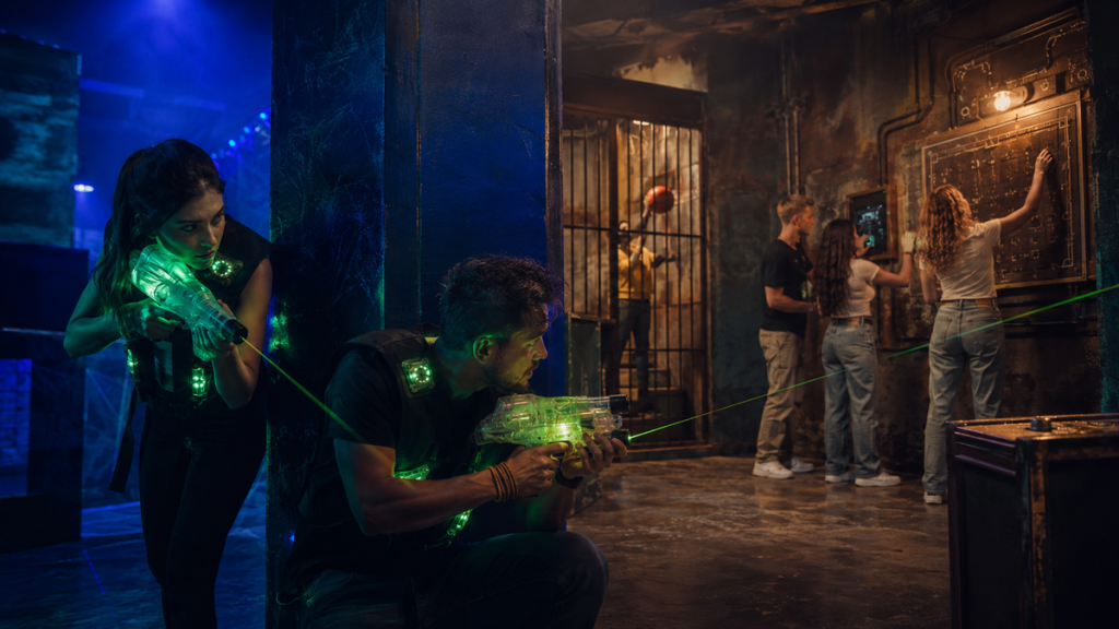 Escape room vs Prison island