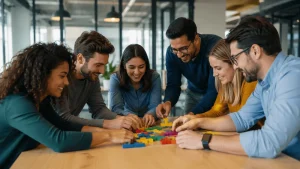 quince juegos para fomentar el trabajo en equipo em empresas