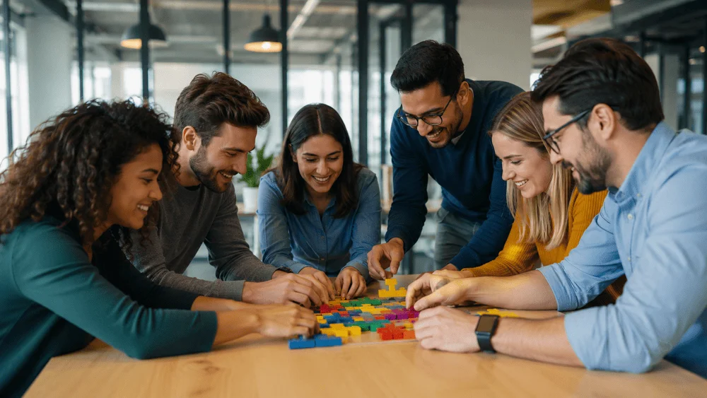 quince juegos para fomentar el trabajo en equipo em empresas